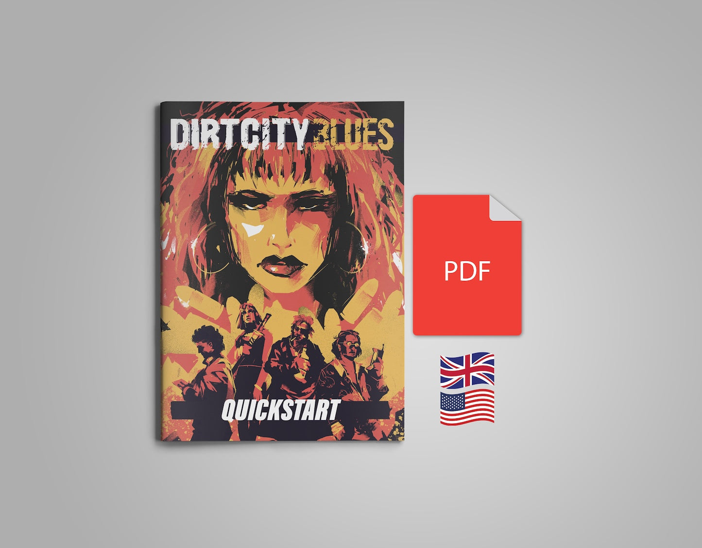 Dirt City Blues Quickstart PDF 🇬🇧 🇺🇸