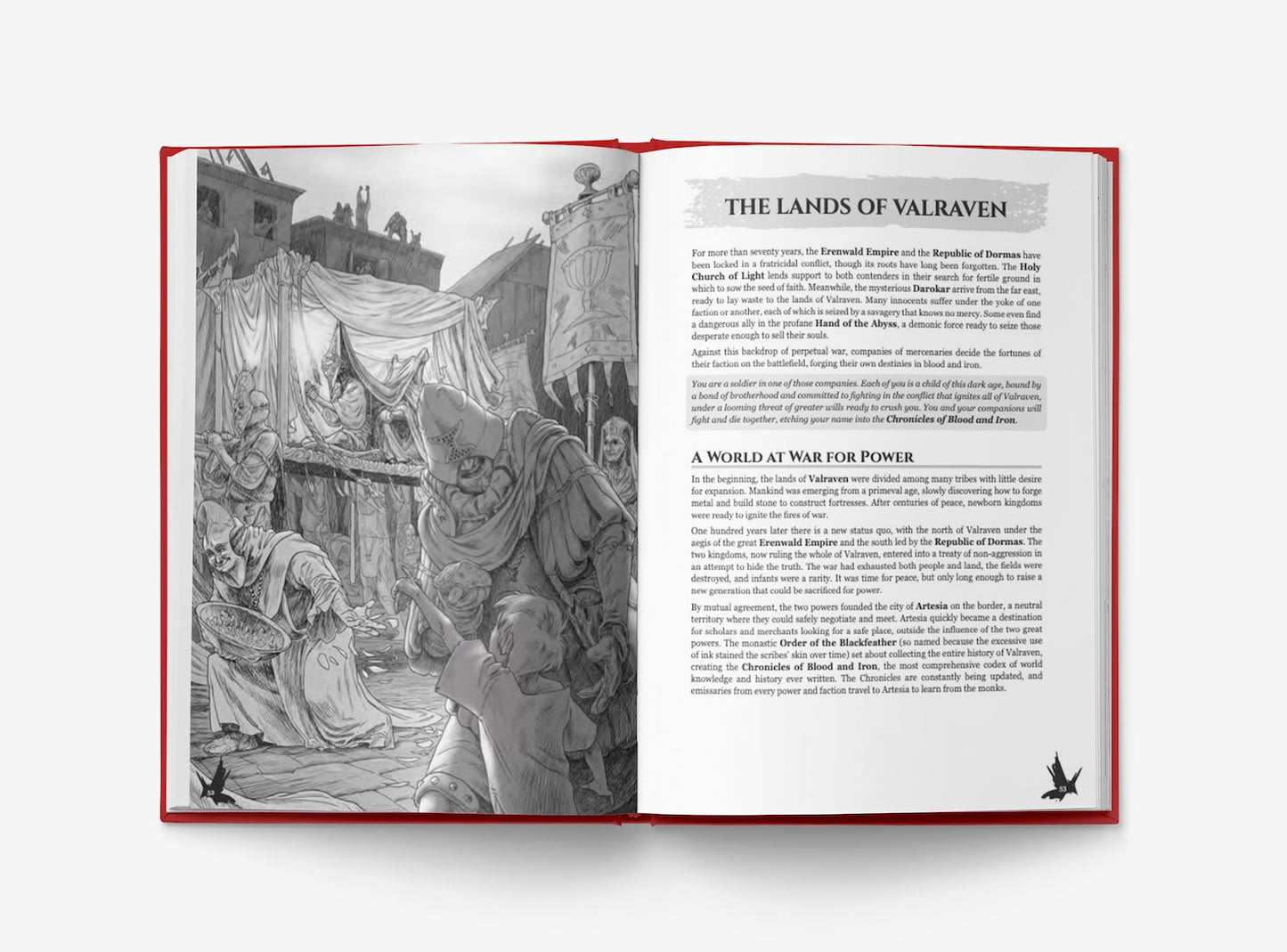 Valraven: The Chronicles of Blood and Iron Core Book PDF 🇬🇧 🇺🇸