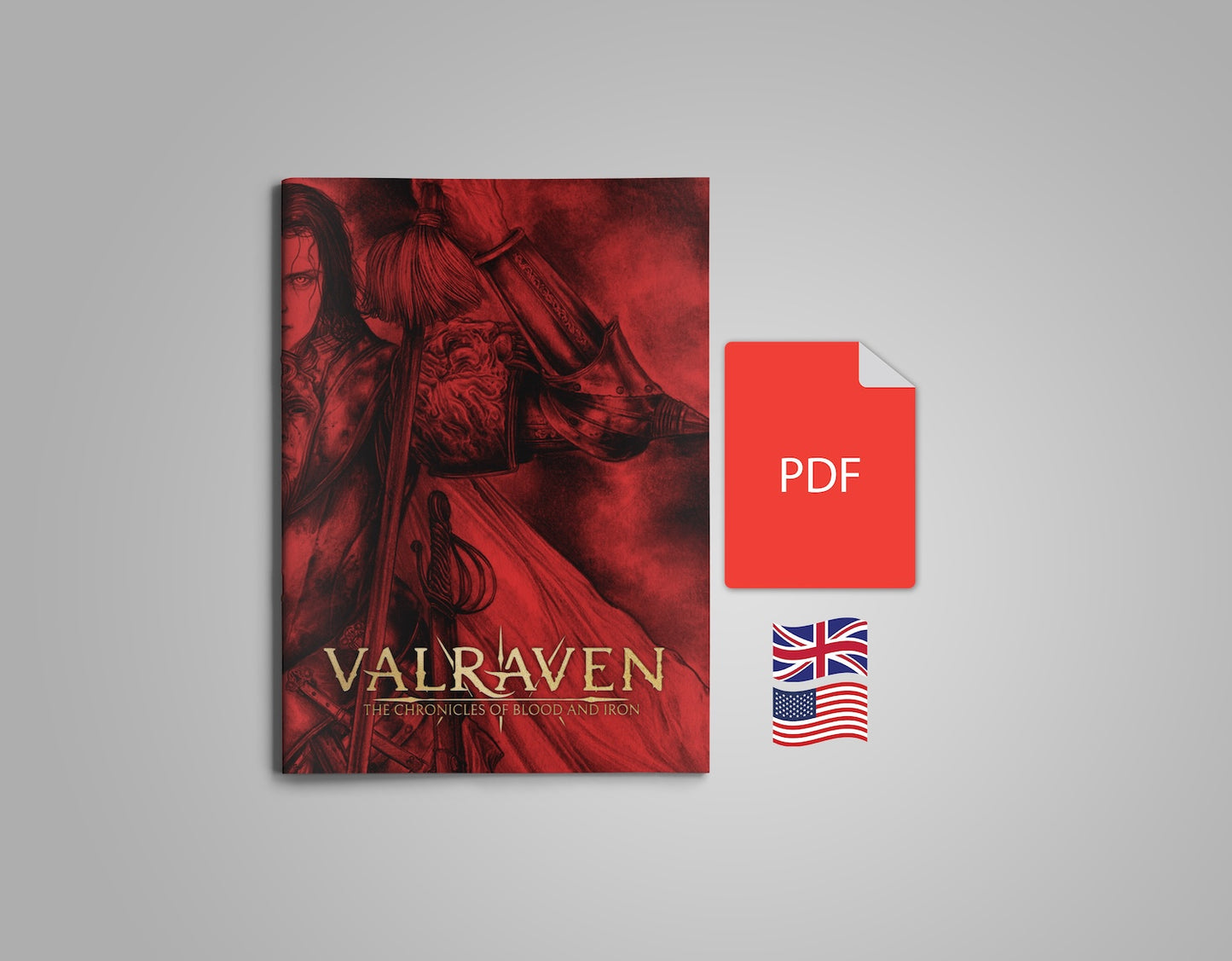 Valraven: The Chronicles of Blood and Iron Core Book PDF 🇬🇧 🇺🇸