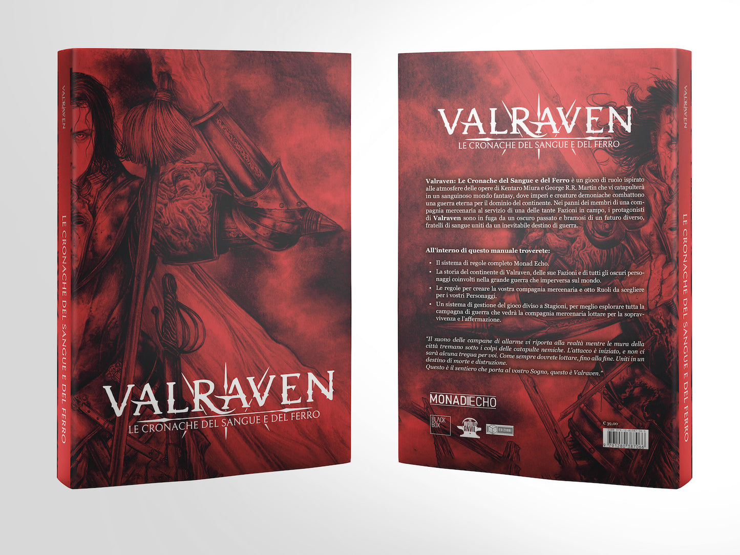 Valraven: Le Cronache del Sangue e del Ferro Core Book - Softcover 🇮🇹